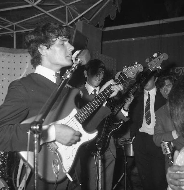 1964 GIU. LIDO DEI PLATANI FESTA CON FAUSTO LEALI
